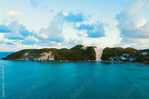 tropical island in the sea
