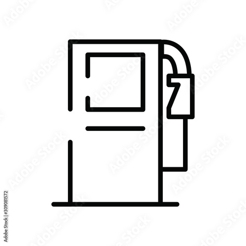 fuel oil station service icon