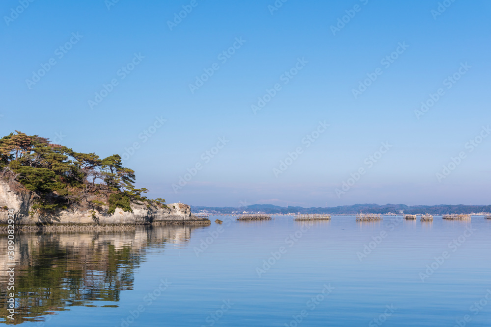 宮城　松島湾浦戸諸島の野々島