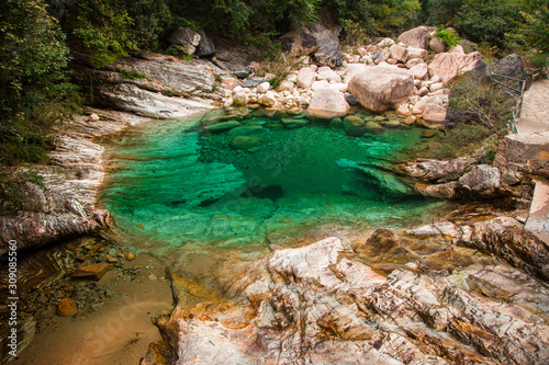 Jiulong Waterfall  Huangshan Scenic Area  Anhui  China