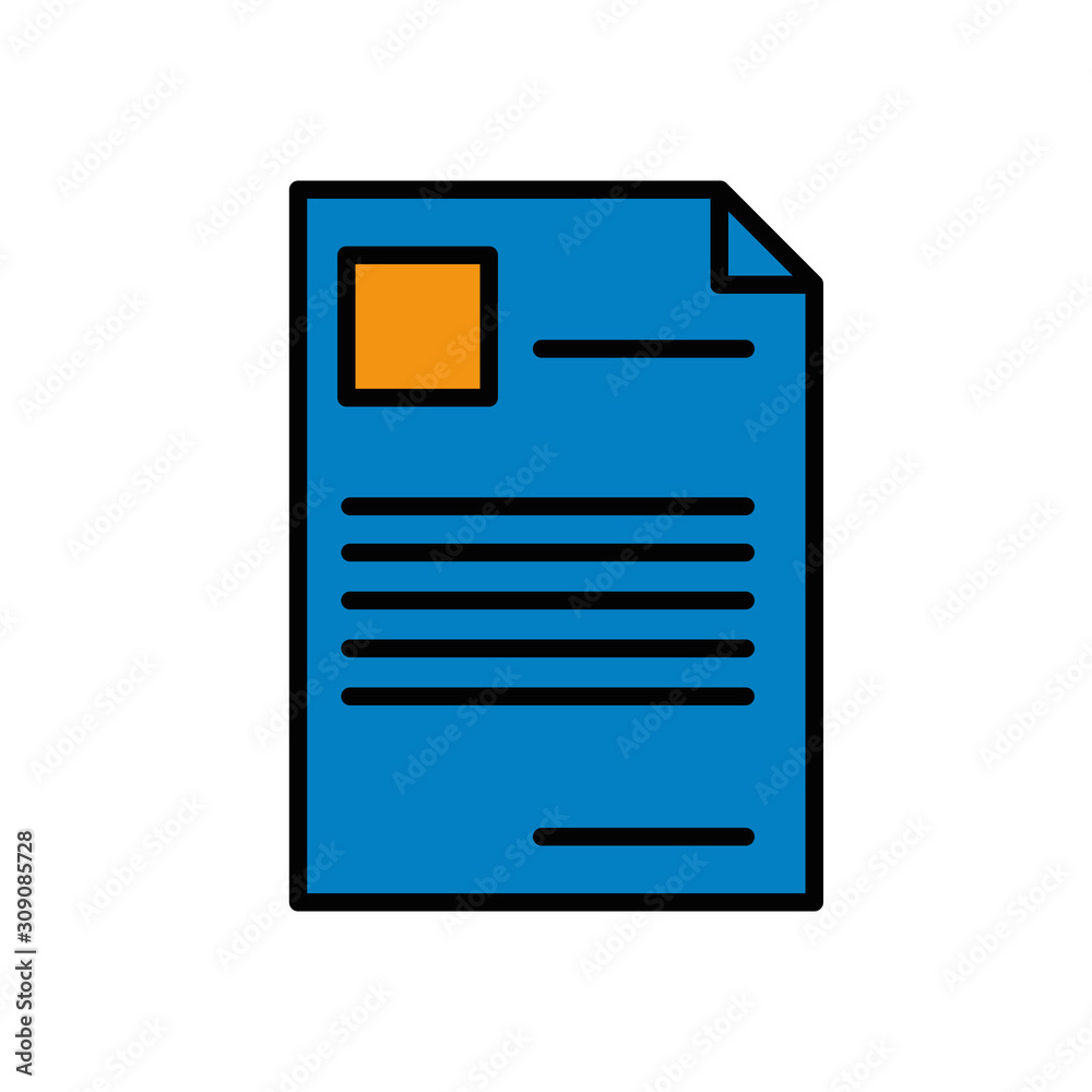 paper document file isolated icon paper document file isolated icon