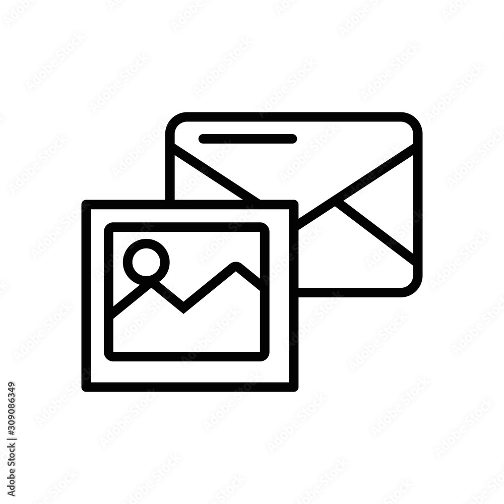 envelope mail with image file postal service envelope mail with image file postal service