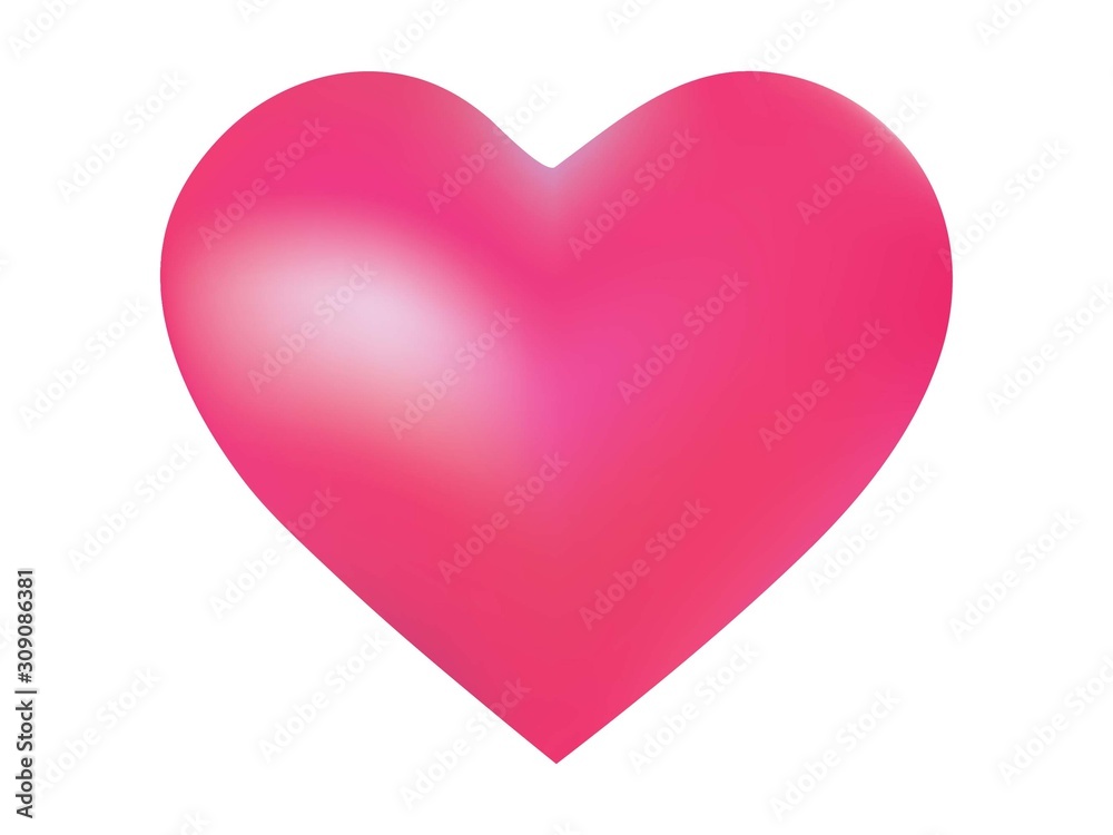 Chromatic background in the form of a heart.