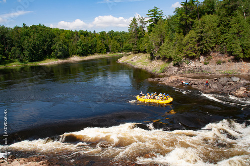 rafting boat white river ottawa ontario
