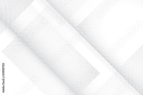 Abstract geometric white and gray color background. Vector, illustration.	