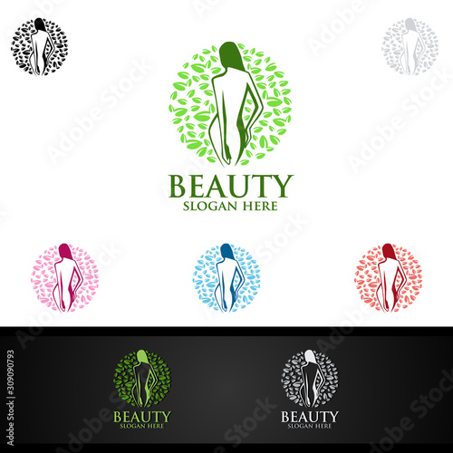 Chiropractic, massage, back pain and osteopathy Logo Design