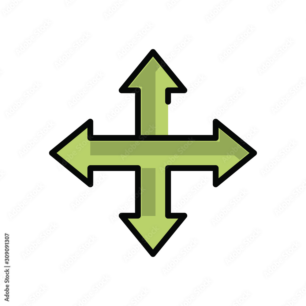 traffic arrow signal isolated icon traffic arrow signal isolated icon