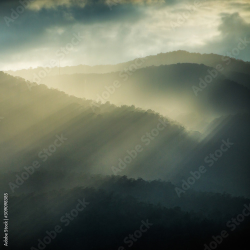fog in mountains © masterbird13
