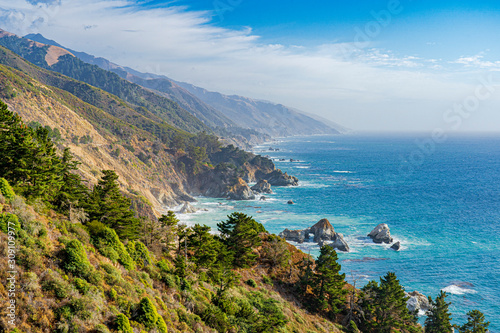 The California coast near Big Sur