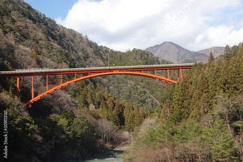 Pictures along Oigawa railway (Japanese local railway)