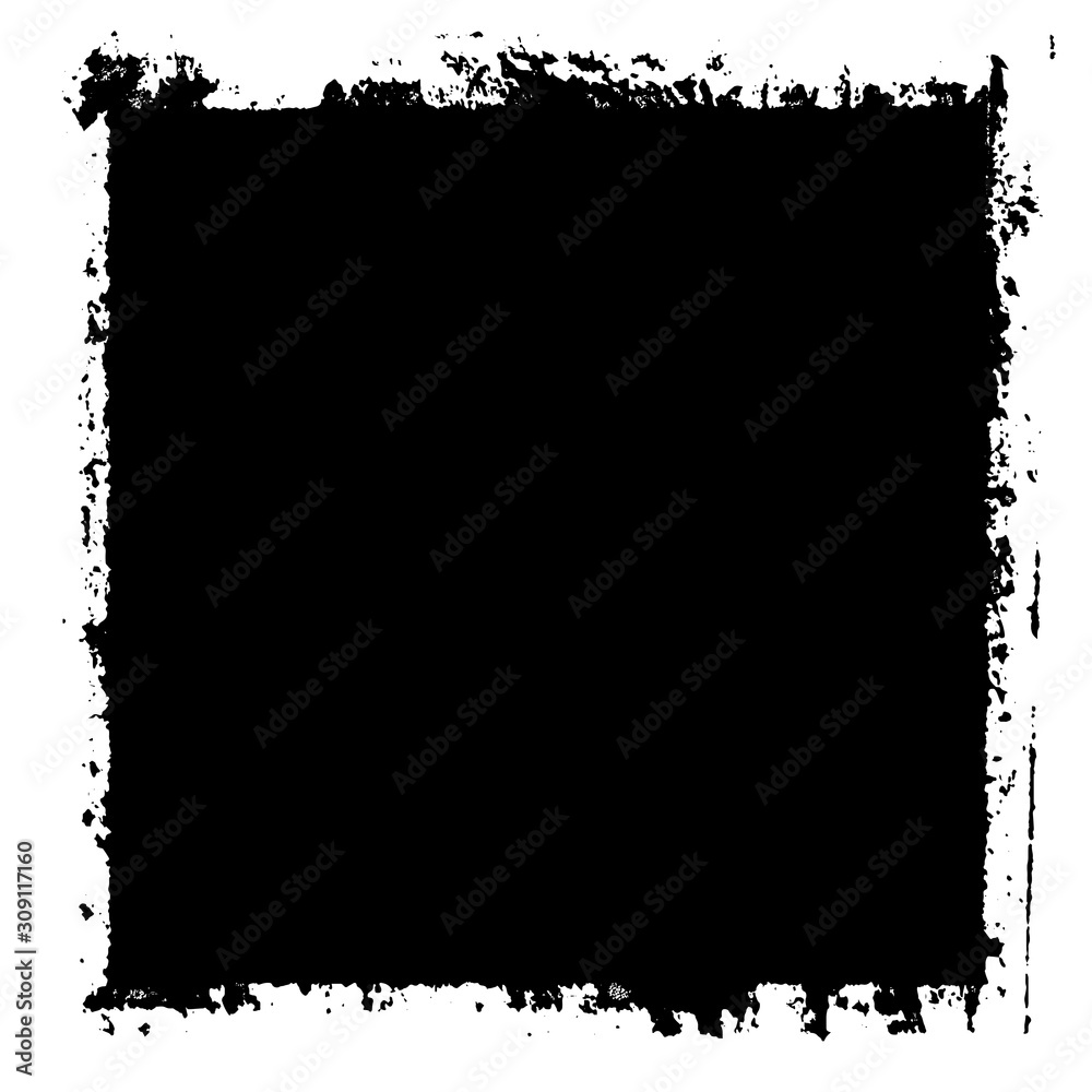 Grunge background black rectangular isolated on white background Grunge background black rectangular isolated on white background