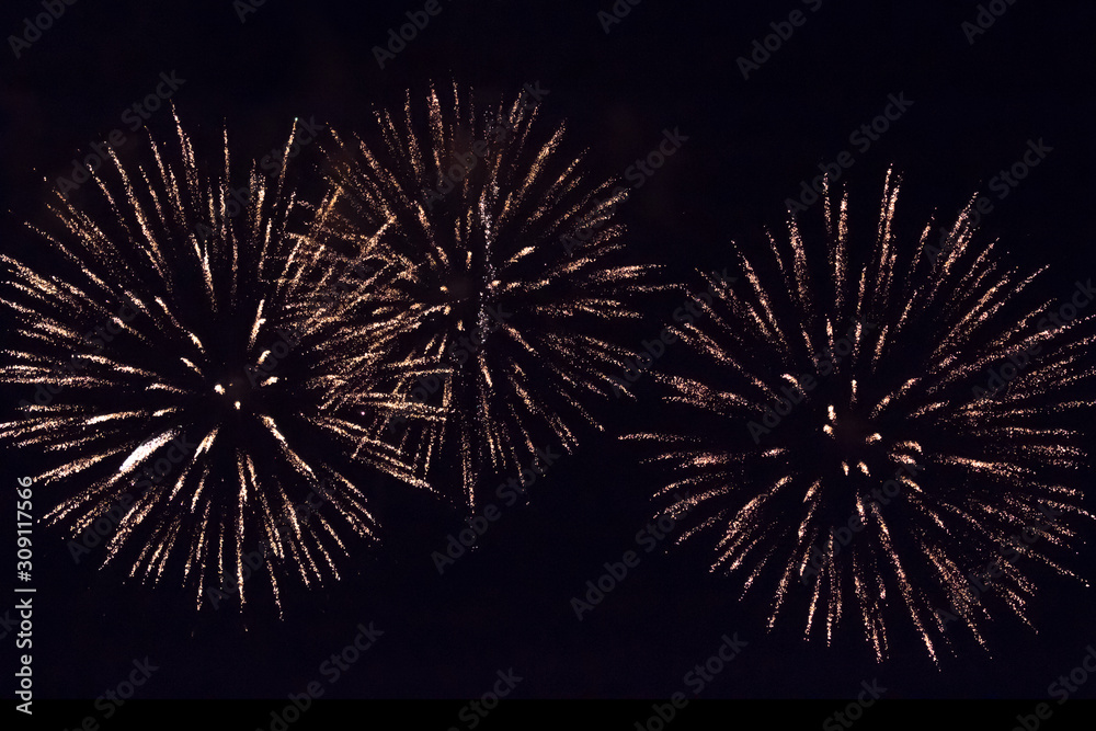 Obraz premium Colorful Fireworks