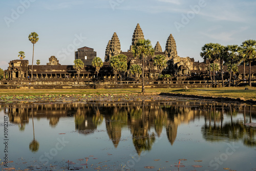 Angkor Wat is a temple complex in Siem Reap  Cambodia.