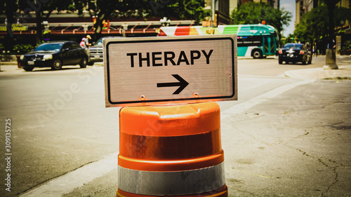 Street Sign to Therapy