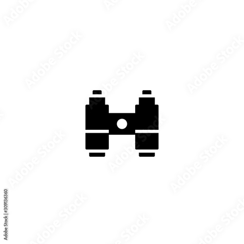 Binoculars icon on background for graphic and web design. Spy symbol, logo illustration. Simple vector sign. Internet concept symbol for website button or mobile app