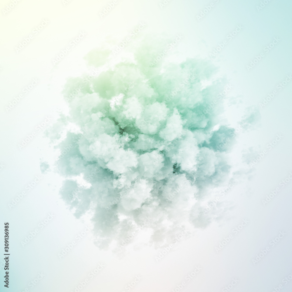 Cloud isolated, steam, smoke. 3d illustration, 3d rendering. Cloud isolated, steam, smoke. 3d illustration, 3d rendering.