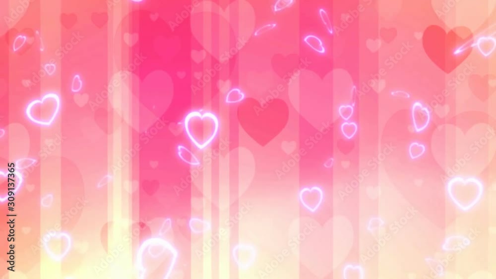 Lovely Hearts Video Effects background Lovely Hearts Video Effects background