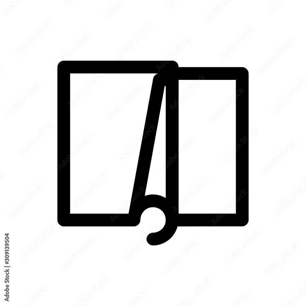 wall paper icon with line style wall paper icon with line style