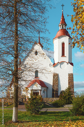 Catholic church of Our Lady of the Rosary, Soly, Grodno region, Belarus photo