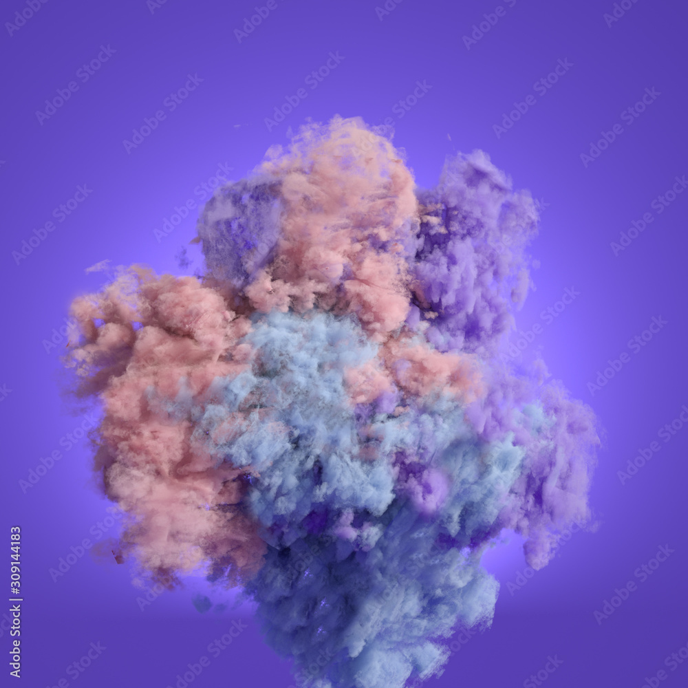 Beautiful background with purple smoke and steam. 3d illustration, 3d rendering. Beautiful background with purple smoke and steam. 3d illustration, 3d rendering.
