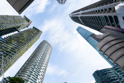 Photography city skyline in kuala lumpur