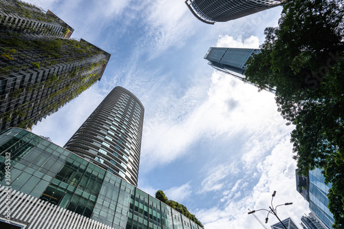 Photography city skyline in kuala lumpur