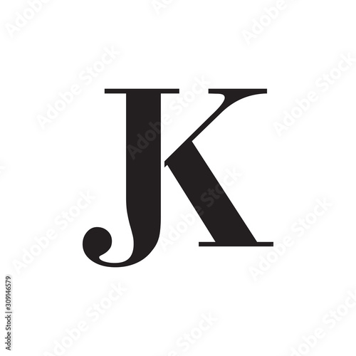 JK Initials Logo
