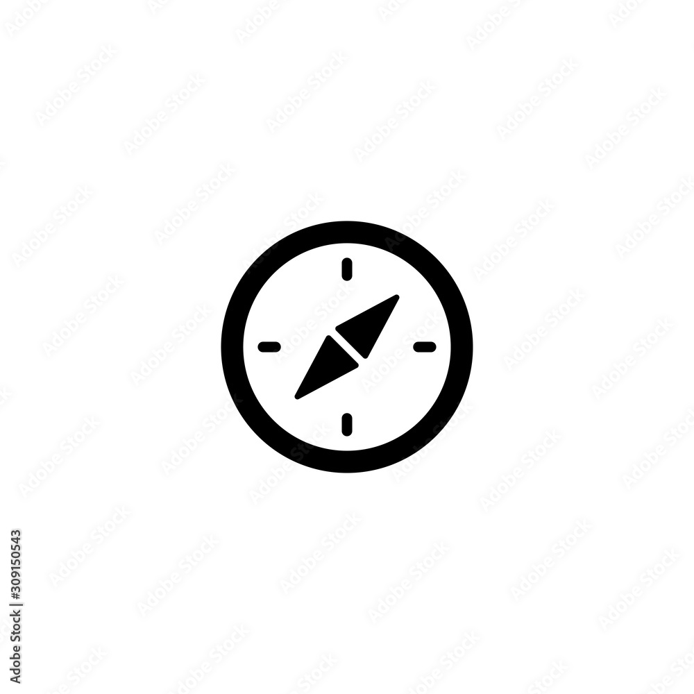 Compass icon. Compass navigation symbol. New trendy vector illustration. Compass icon. Compass navigation symbol. New trendy vector illustration.
