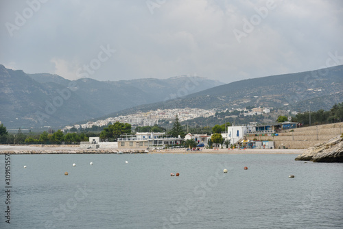 Gargano Sea View by Morning With Cloudy Sky