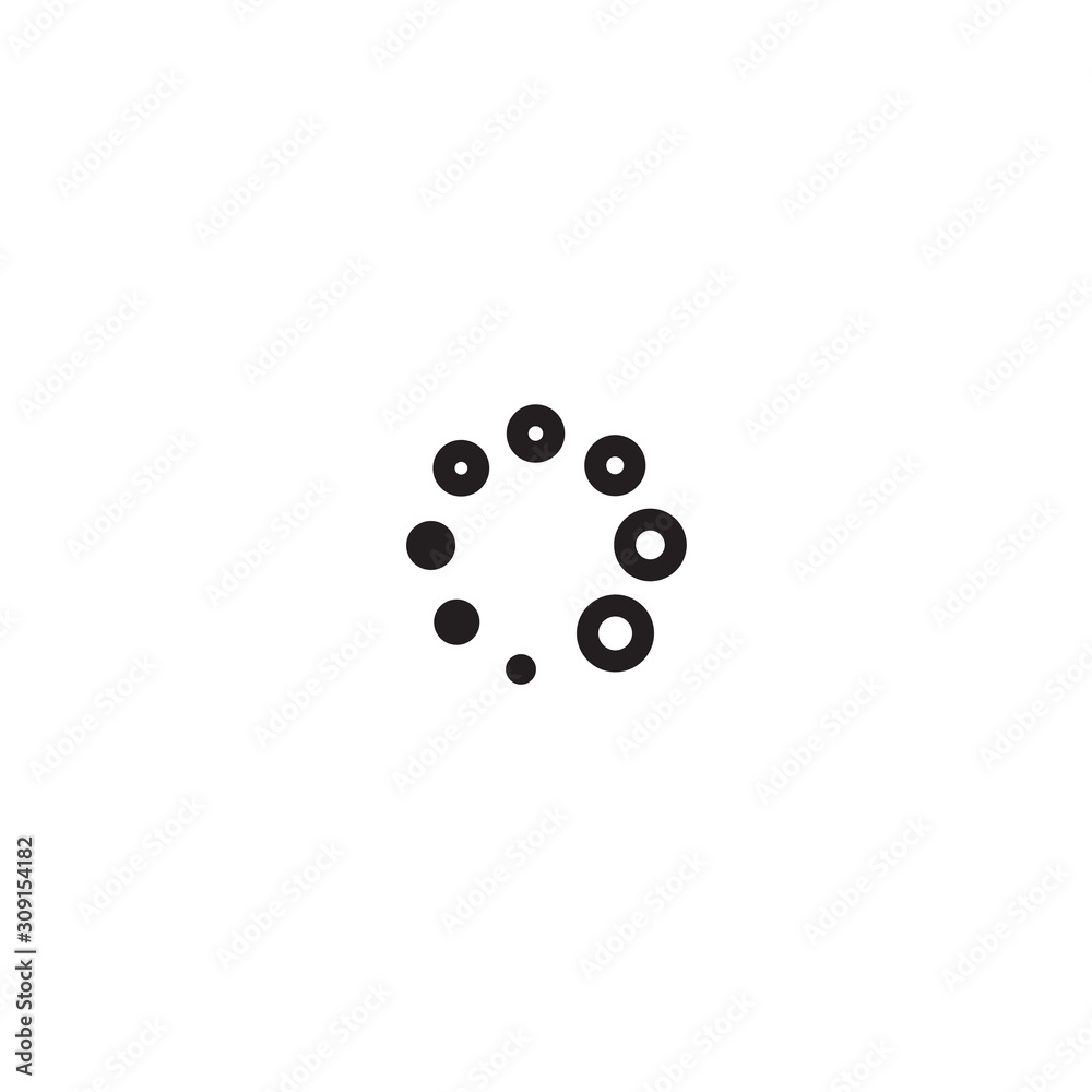 Load icon in flat design. Download sign isolated on white background. Data loading bar. Vector illustration. Load icon in flat design. Download sign isolated on white background. Data loading bar. Vector illustration.