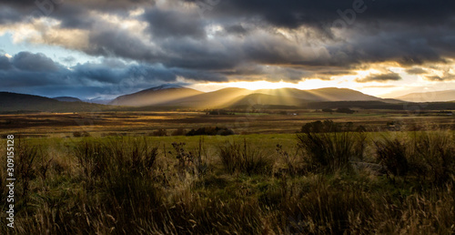 Highlands scottish landscape, Aviemore, Scotland, United Kingdom.