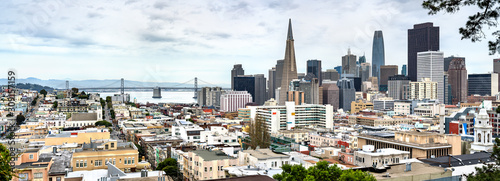 Panorama of San Francisco, California