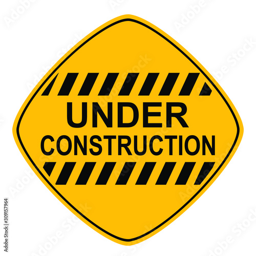 under construction sign