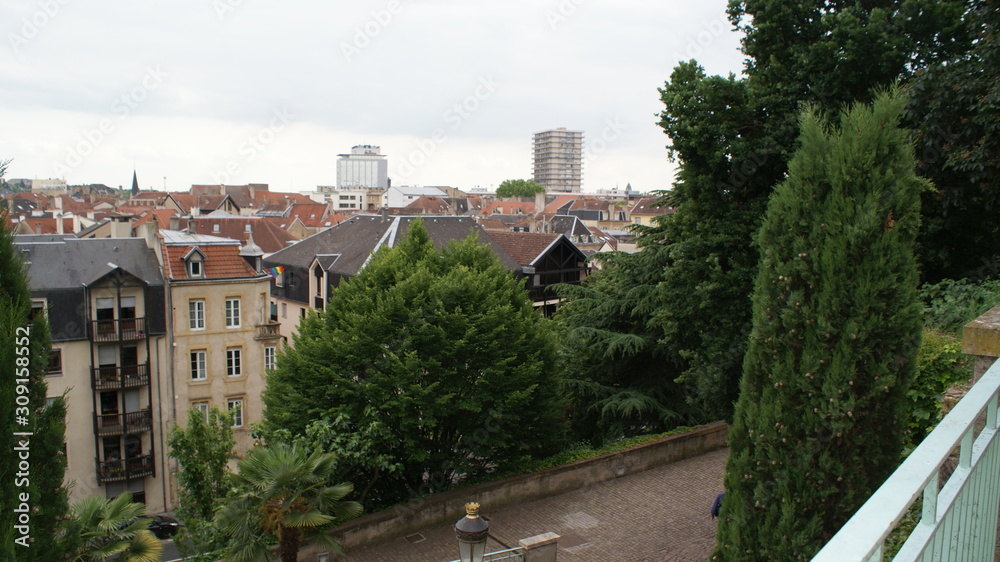 Obraz premium Metz is a beautiful city in Lorraine, France