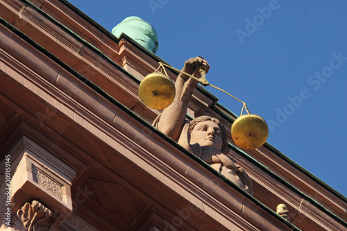 Bilde på lerret Justizia