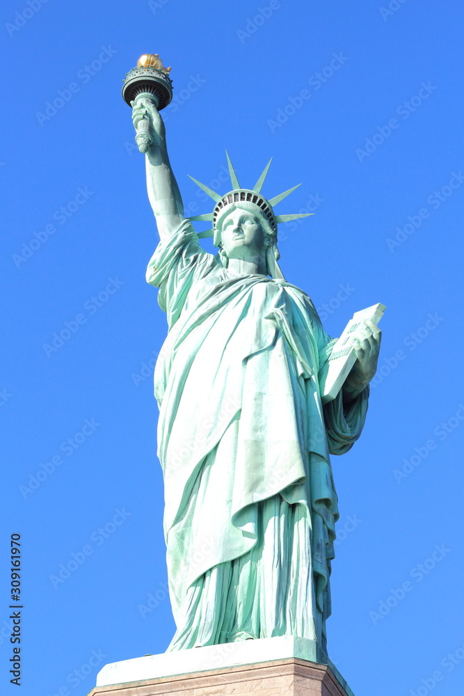 Fototapeta premium Statua Wolności na Liberty Island w Nowym Jorku