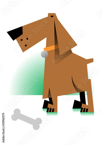 The dog