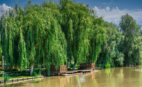Danube River near the village of Vilkovo, Ukraine