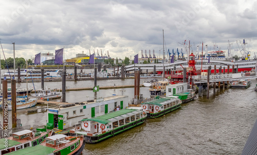 around Port of Hamburg