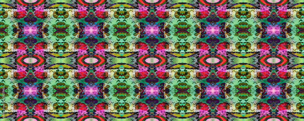 Watercolor Ethnic Design. Watercolor Ethnic Design.