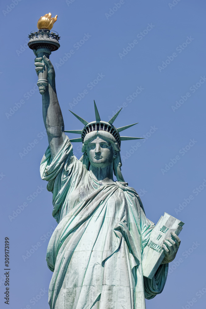 Obraz premium 自由の女神 ニューヨーク