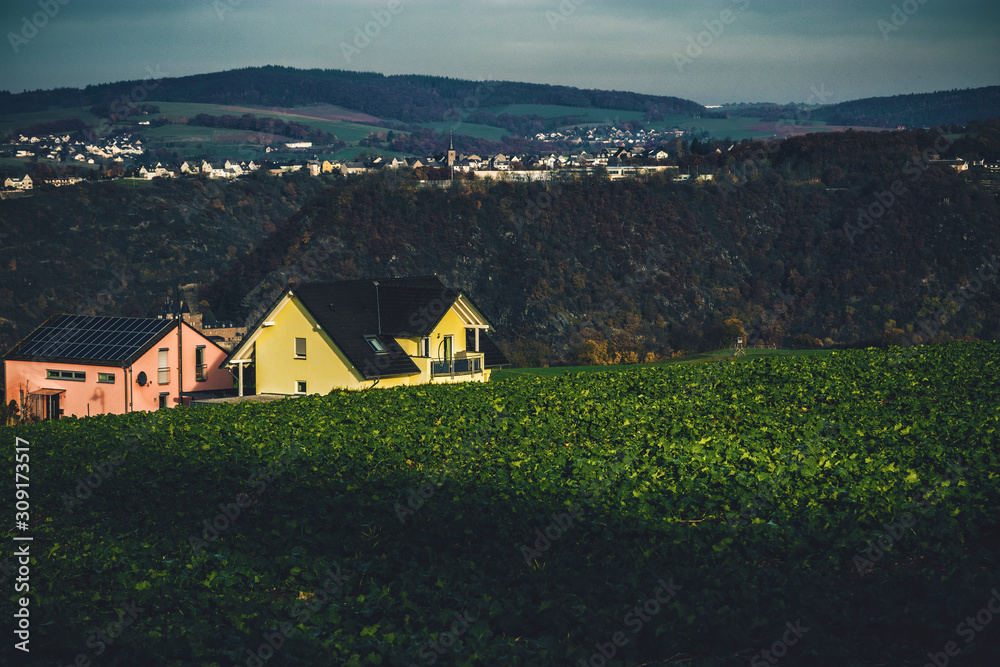 village in the mountains