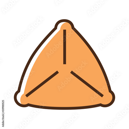 Color icon kornik pie
