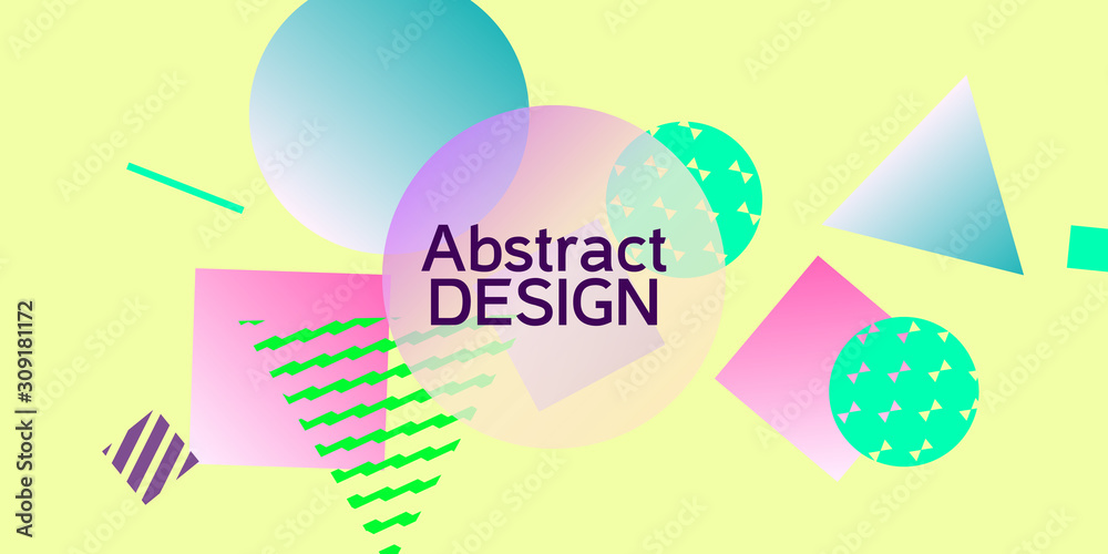 Geometric abstract background.