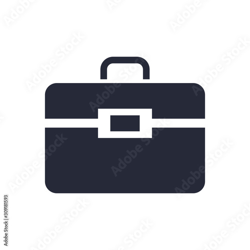 mechanic toolbox flat style icon