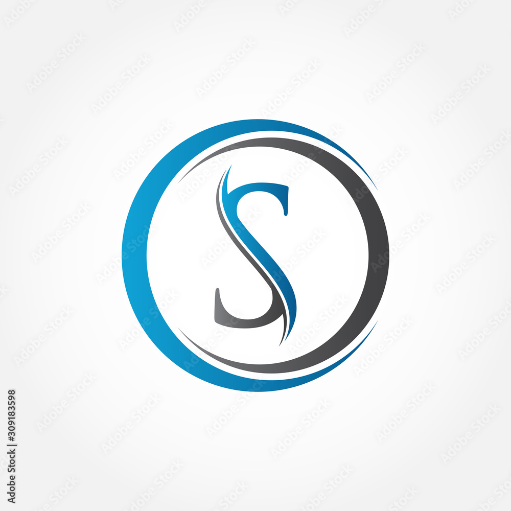 Circle Letter S Logo With Creative Modern Business Typography Vector Template. Creative Abstract Letter S Logo Vector. S Logo Design. Circle Letter S Logo With Creative Modern Business Typography Vector Template. Creative Abstract Letter S Logo Vector. S Logo Design.