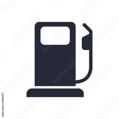 fuel station service flat icon