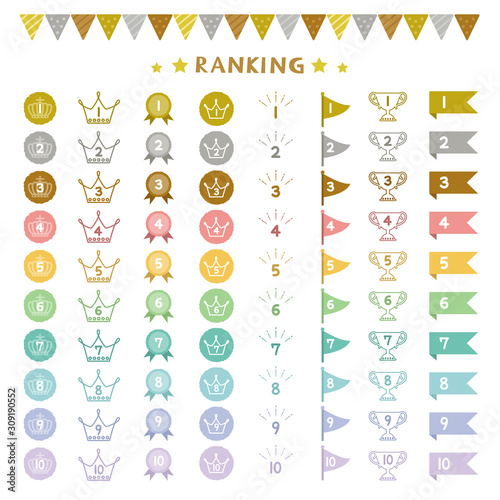 ランキング アイコン  / vector eps	