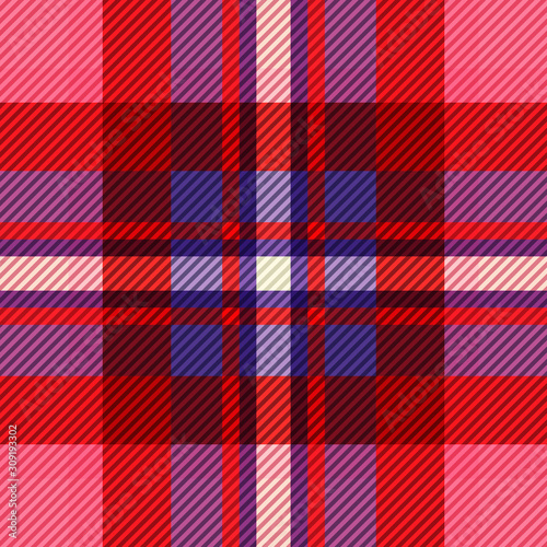 Tartan fabric texture.