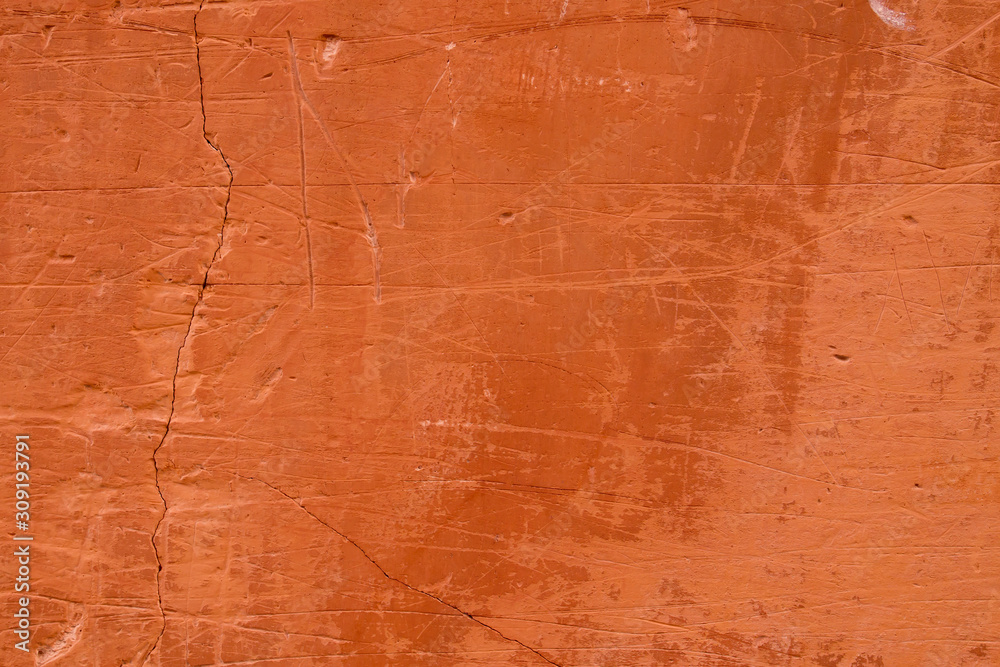 Old scraped clay wall texture